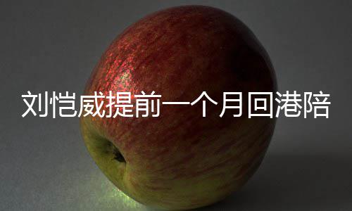 爸爸控米变个月回港陪女前一儿 威提小糯刘恺了
