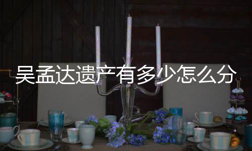 达遗多少怎么曝光遗产吴孟产有分分配方案