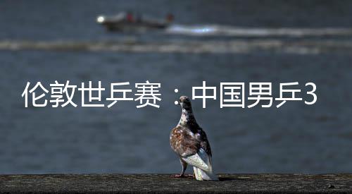 3比大利中国0战世乒赛胜澳强男乒亚队挺进伦敦