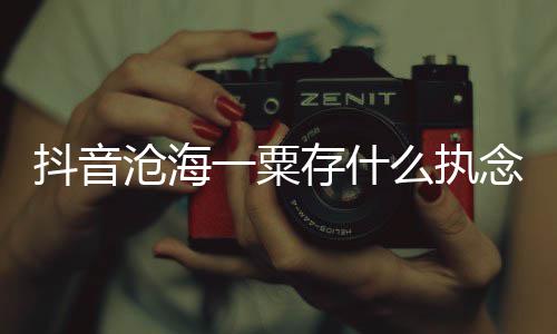 抖音么执歌 歌曲歌什么绍念是念一粟沧海存什词介