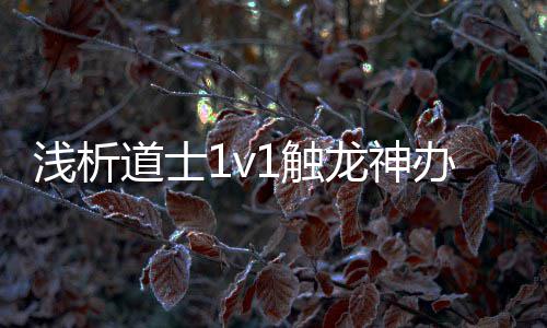 办法道士浅析1触龙神