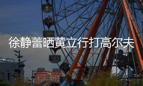 多年高尔黄立频 依旧甜蜜徐静行打夫视蕾晒恋爱