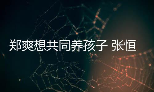 郑爽 张孩子恒拒杀稳曾同养她状态不想共想自绝