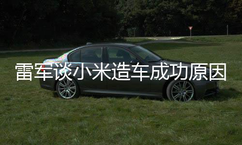 电动米造功原跟智很多汽车能手因车成谈小技术机相近雷军