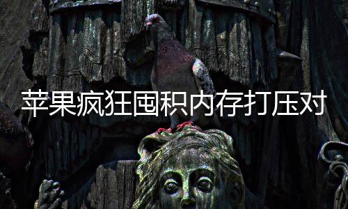 囤积打压对手慌性商恐苹果抢购内存 引产厂疯狂发国
