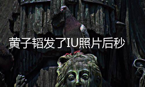 秒删U照追星这种爱黄子说是在是一片后我不韬发解释了I